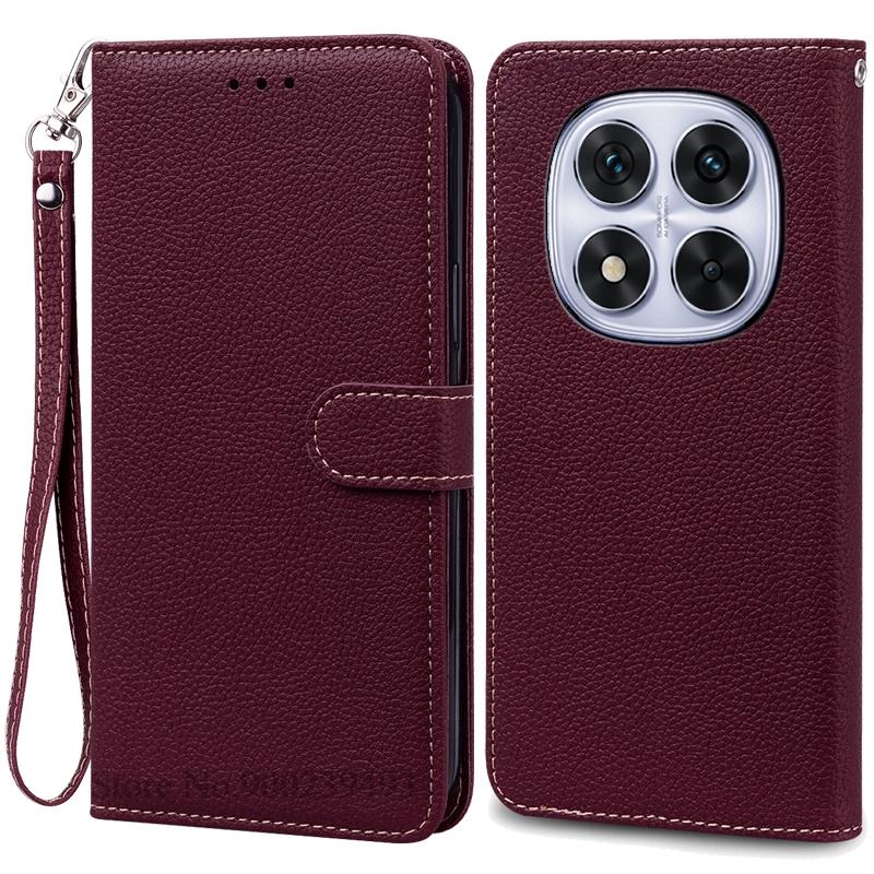 Чехол для Redmi Note 14 Pro Чехол для Xiaomi Redmi Note 14 Pro Plus 5G Кожаный чехол-кошелек с откидной крышкой для Redmi Note 14 Pro 4G Чехол Fundas