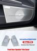 For Mercedes Benz S Class W221 2008-2012 Car Accessories Door Loudspeaker Window Triangle Tweeter Audio Speaker Cover Trim Frame KIY7