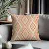 Viral FFfabric Patternied Cushion Cover Antidustmite Pillowcase Invisible Zipper Silky Short Plush Sofa Cushion Cover