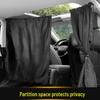 Front and Rear Car Interior Privacy Curtains for Transit, Vans, and Trucks