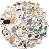50 шт. Каваи Китти Штаты Наклейка Граффити Живая Эстетическая Декорация Ноутбук Девочки Канцелярские Водонепроницаемые Телефонные Принадлежности Наклейка