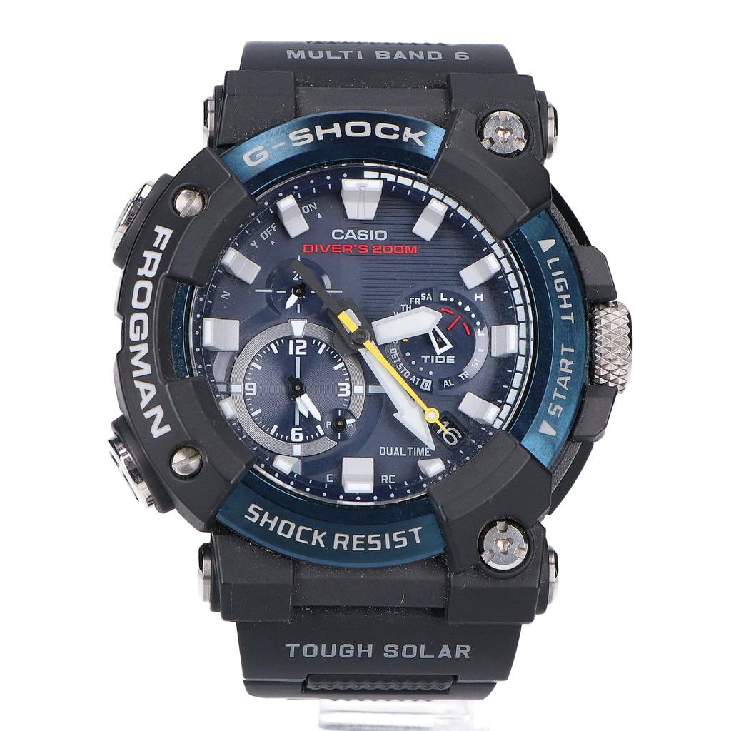 G-SHOCK GWF-A1000C-1AJF MASTER OF G Frogman Часы Черный x синий Б/у