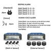 Wireless Car Tire Pressure Monitor Solar/USB Powered Temperature Warning Fuel Save  Car Safety