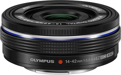 OLYMPUS DIGITAL ED EZ BLK Моторизованный блинчиковый зум-объектив M.ZUIKO 14-42mm F3.5-5.6