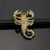 Funny 3D Scorpion Car Styling Sticker Cool Metal Scorpion Car Emblem Decal Badge Car Stickers Silver/Gold Car Styling