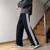 Men's Autumn/Winter Three-Stripe Loose Sweatpants – Trendy, Retro, Heavyweight Casual Pants