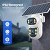 4G Solar Dual-Lens 360° Panoramic HD Night Vision Wireless WiFi Camera