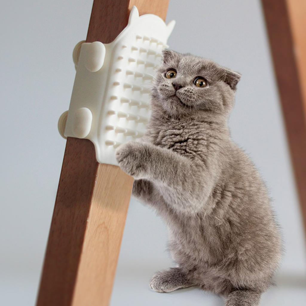 Массажная расческа для кошек, щетка для домашних животных, угловая щетка для удаления шерсти у кошек, щетка Beauty Clean Corner, съемная щетка для ухода за домашними животными