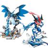 Pokemon Anime Super Charizard X Building Blocks Ash's Greninja of Koga Ninja Movies Model Bricks Diy Toys For Kids Holiday Gifts