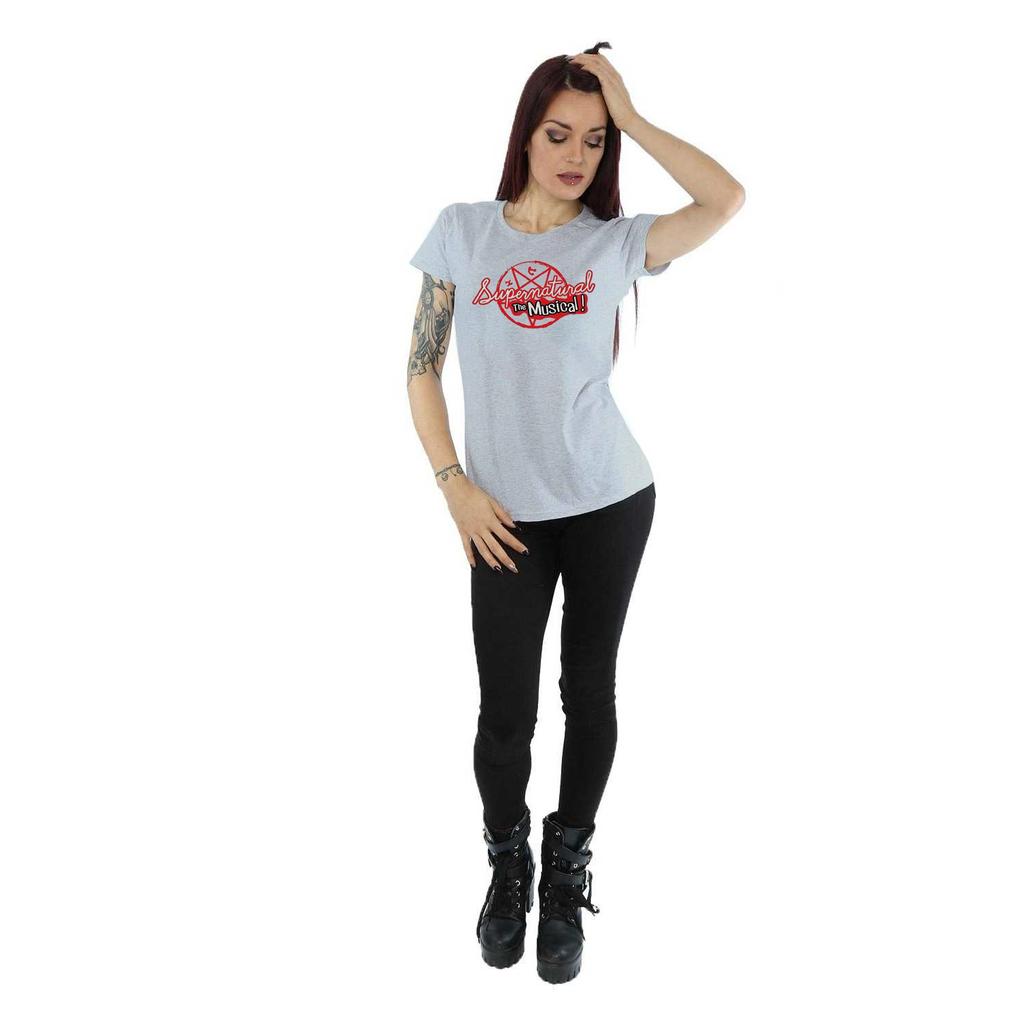 Supernatural Womens/Ladies The Musical Cotton T-Shirt