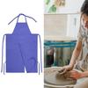 Pottery Apron Artist Painting Simple Sturdy Multipurpose Long Split Leg for Ceramic Sculpture