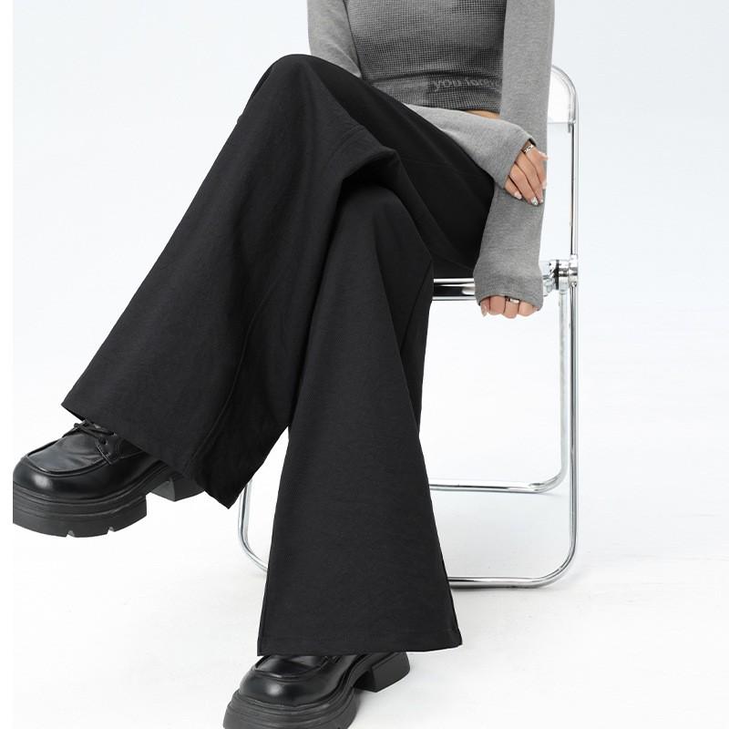 Womens Wide Leg Suit Pants 2026 High Waist Slim Loose Casual Long Trousers Street Style