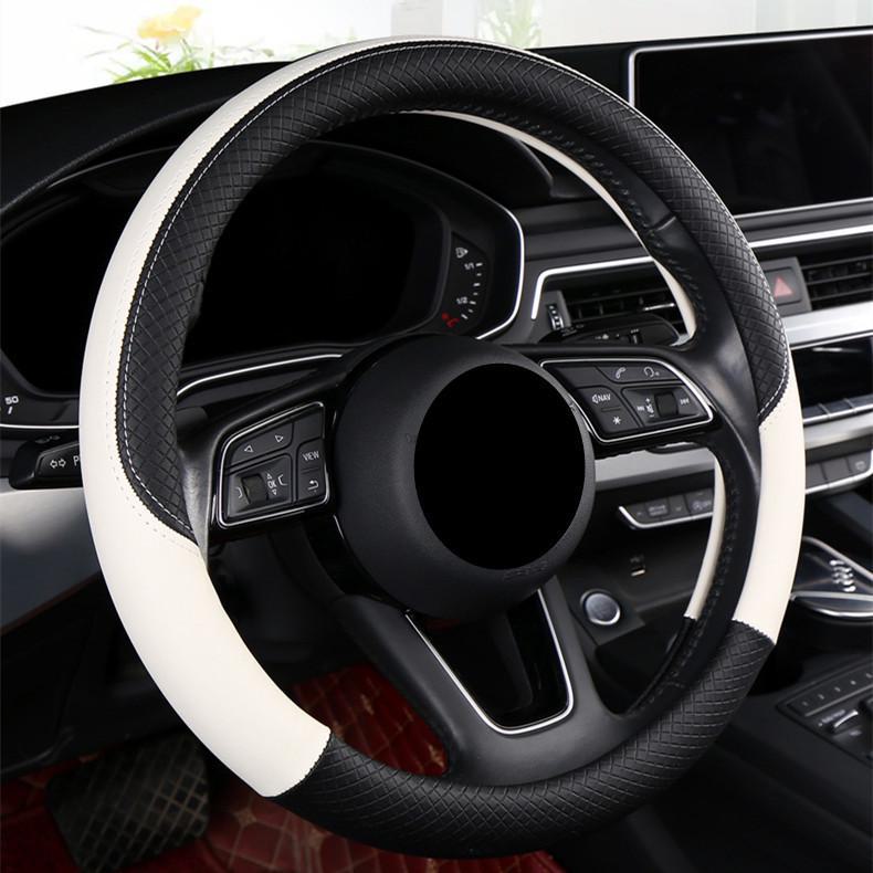 All-Season Universal Steering Wheel Cover for Trucks, Buses, and Coaches (40-50CM)