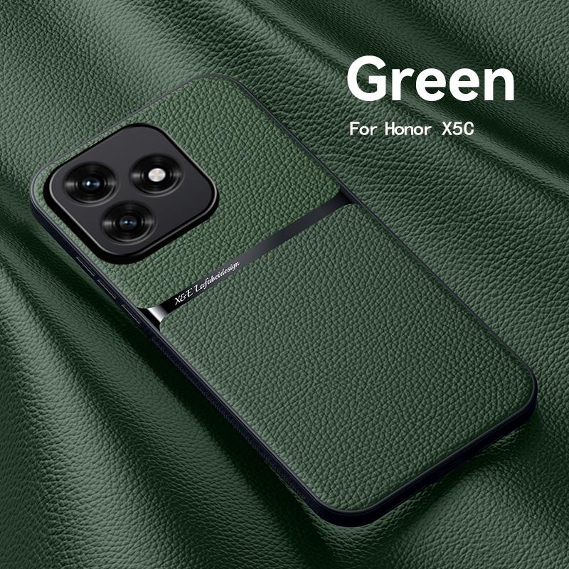 EUCAGR Роскошный чехол-книжка из ПУ-кожи Coque для Honor X5C Plus Магнитная крышка Чехол для телефона для Honor X5C Задняя крышка