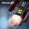 USB Rechargeable Keychain Flashlight Multifunctional Pocket Lamp Mini Work Light  Walking