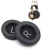 Earpads Sponges Synthetic Leather for AKG K52 K72 K92 K240 Black