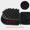 EVA Fishing Wheel Storage Bag Left/Right Hand  Fishing Tackle Tools Protector Box Suitable for Baitcasting Drum Reel