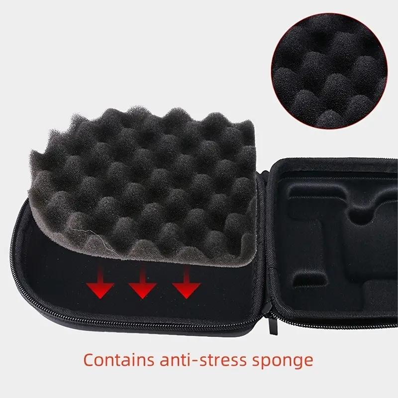 EVA Fishing Wheel Storage Bag Left/Right Hand Fishing Tackle Tools Protector Box Suitable for Baitcasting Drum Reel