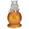 Oil Lamp Buddha Front Glazed Prevent Slip Retro Kerosene Light for Temple Living Room