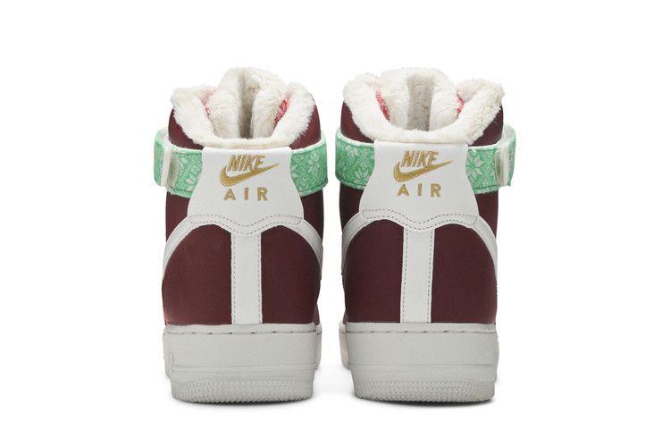 Men's Sneakers Nike Air Force 1 High Nordic Christmas (2020) Team Red/White-University Red