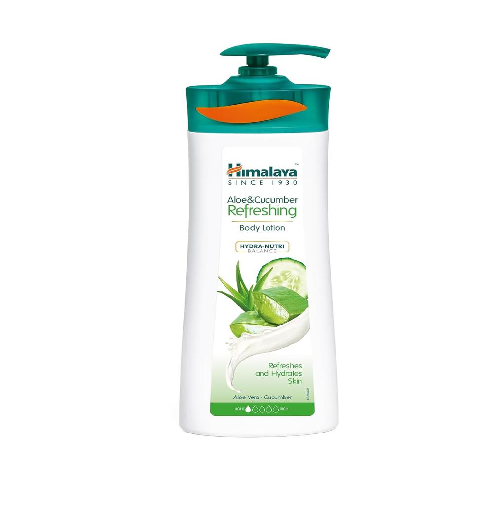 Himalaya Aloe And Cucumber Refreshing Body Lotion (400ml)