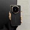 Matex 7 Compatible Foldable Phone Case With Premium Leather-Like Texture Electroplated Hinge Shockproof Magnetic PC Cover