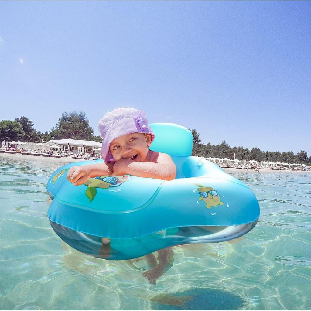 Кольцо для плавания Детское сиденье для плавания Обруч для плавания с защитой от опрокидывания Детское приспособление для плавания Детский надувной поплавок для плавания для детей от 12 до 22 кг