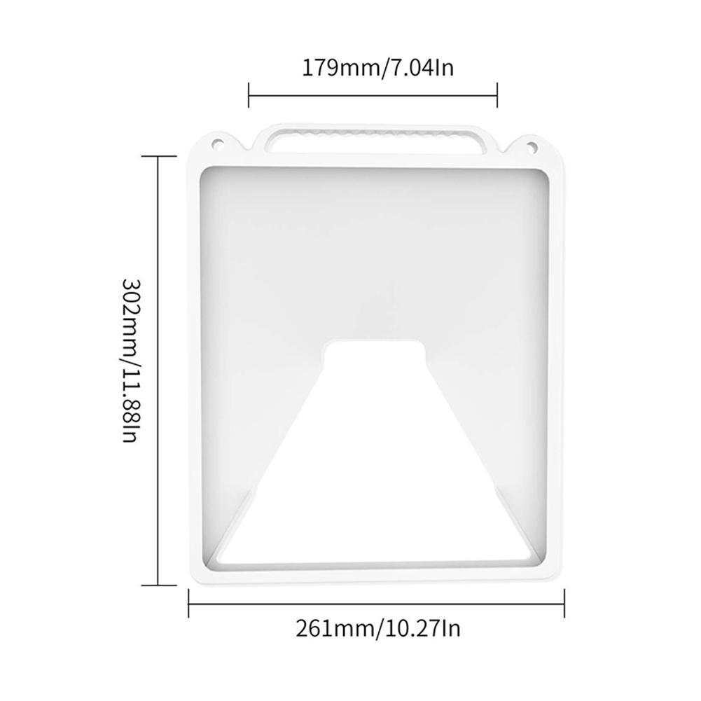 Для StarLink Mini силиконовый защитный чехол с карабином для использования на открытом воздухе(белый)