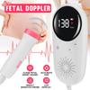 2,5 МГц АБС-пластик Монитор сердцебиения плода для беременных Домашний фетальный допплер для прослушивания сердцебиения ребенка Белый