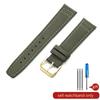 Captain Blue Citizen High Density Knitting Wrist for IWC Pilot Portugal Portofino Nylon Canvas Men 20mm 21mm 22mm Watch Strap