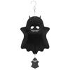 Ghost Wind Chimes Stainless Steel Wind Bell 3D Ghost Wind Spinners Halloween Ornament for Garden