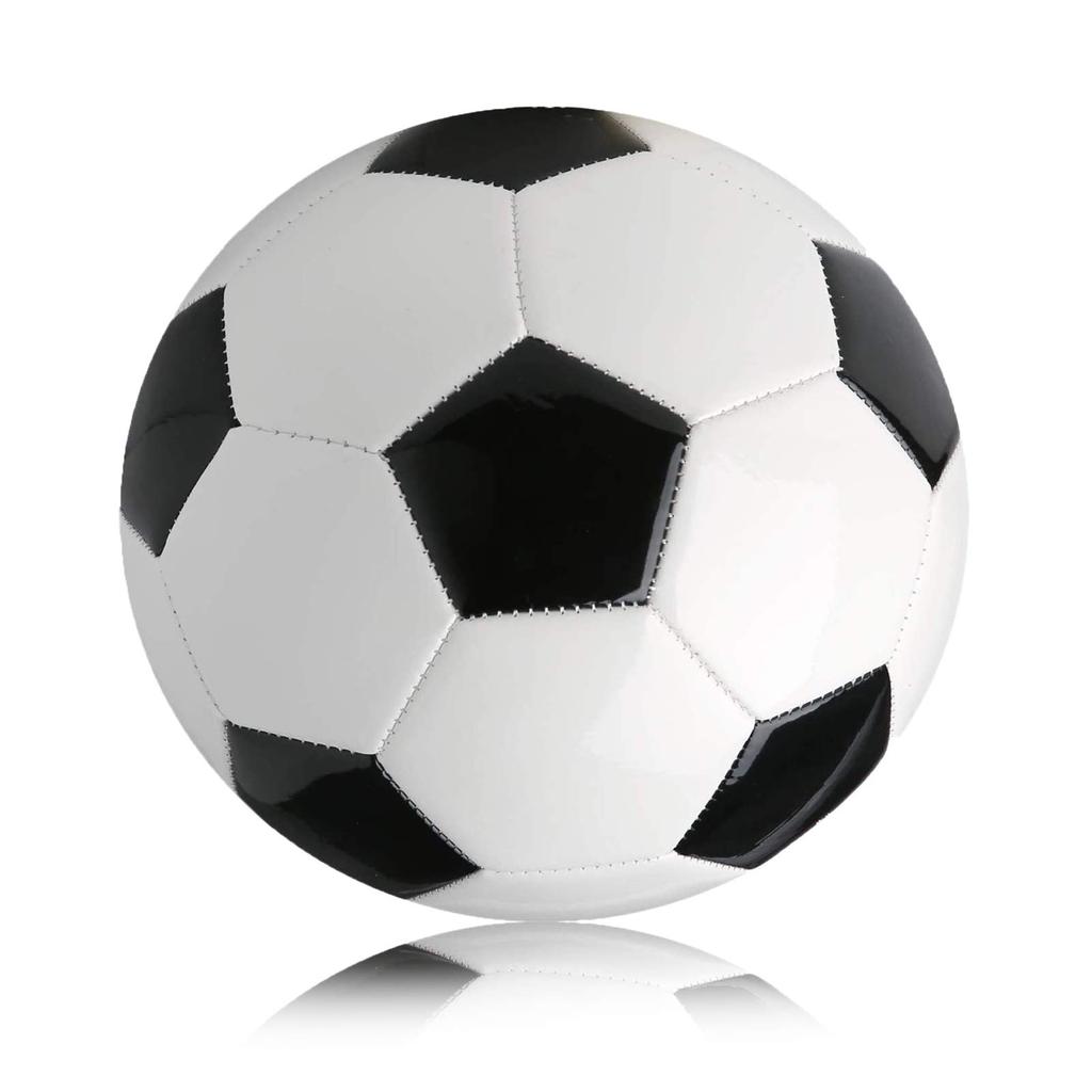 TGM Soccer Size Soccer Practice Match for Junior High and High Schools and Ball, 5, Certified, Ball, Ball, School, Adults, College, (Black White)