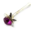 Les Trésors De Lily [L5413] — фиолетовая серебряная заклепка «Звезда»