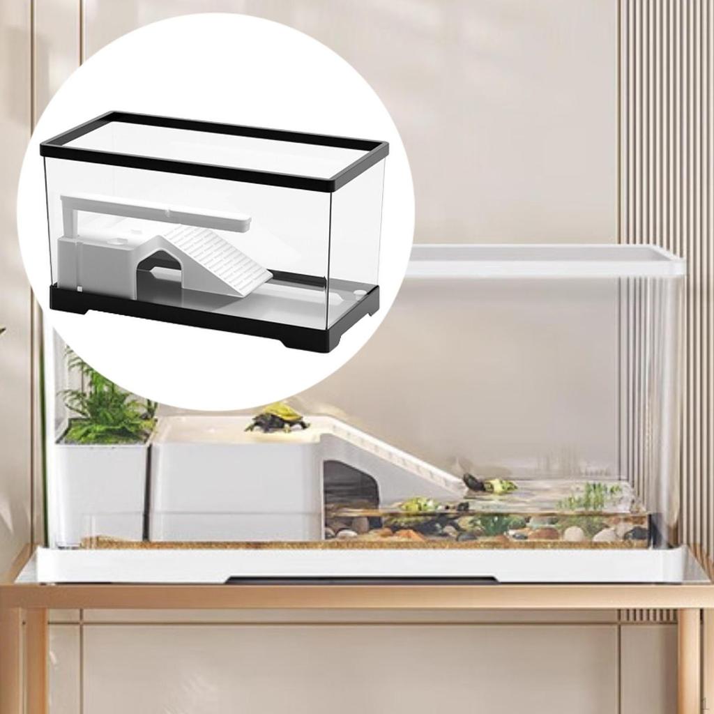 Reptile Tank Habitat Hideaway Kit for Pet Turtles And Tortoises