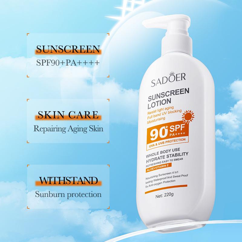 Солнцезащитный крем SADOER Clear Anti-Light Old Refreshing Anti-UV Sunscreen
