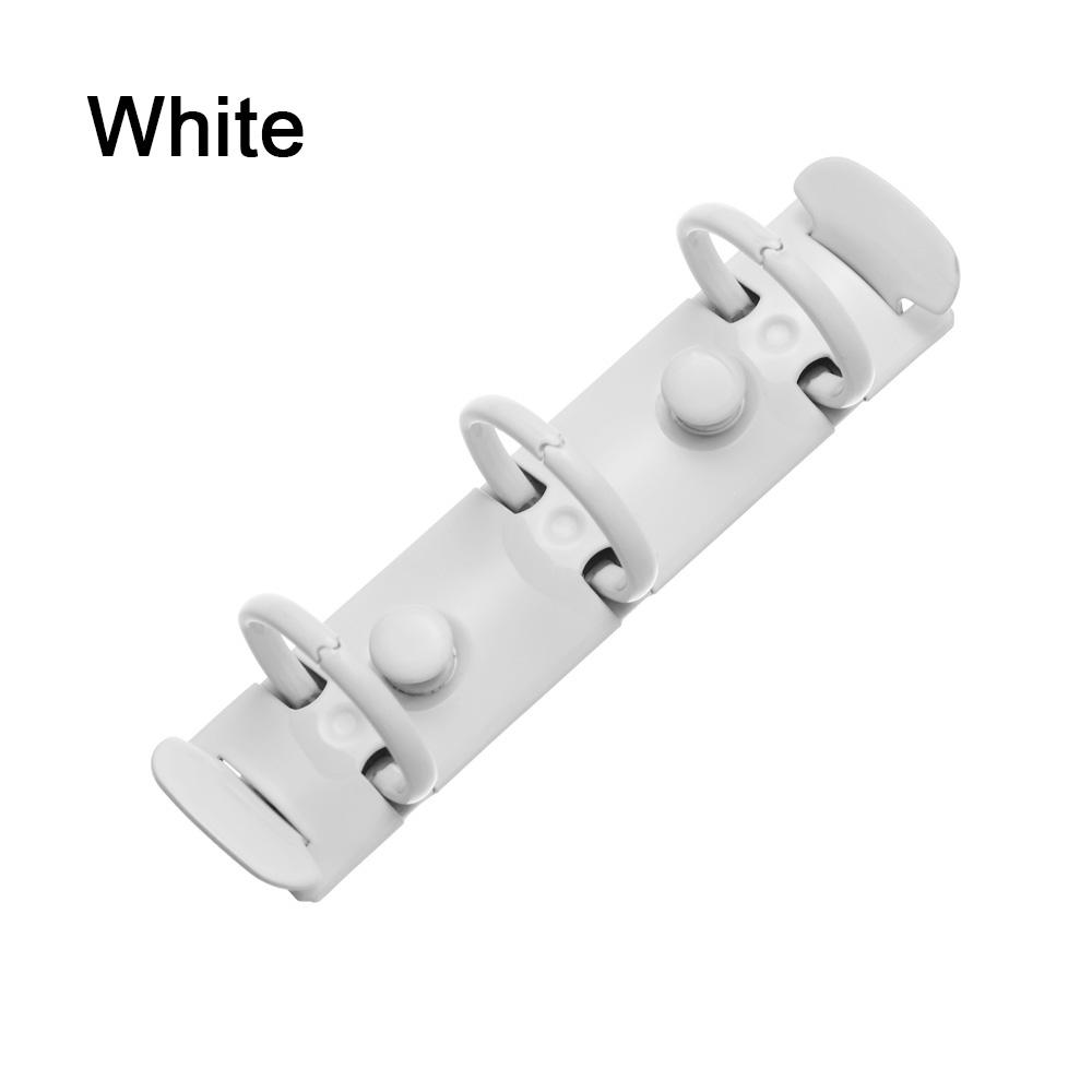 Многоразовый аксессуар 3 кольца зажим для блокнота кольца для переплета папка для листов