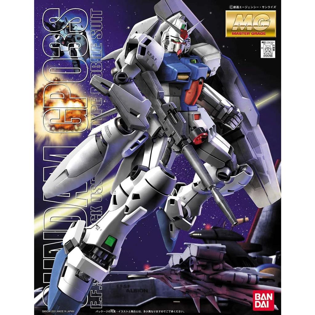 Пластиковая модель MG Mobile Suit Gundam 0083 STARDUST MEMORY Gundam GP03S RX-78GP03S (Стеймены) 1/100 цветовая кодировка