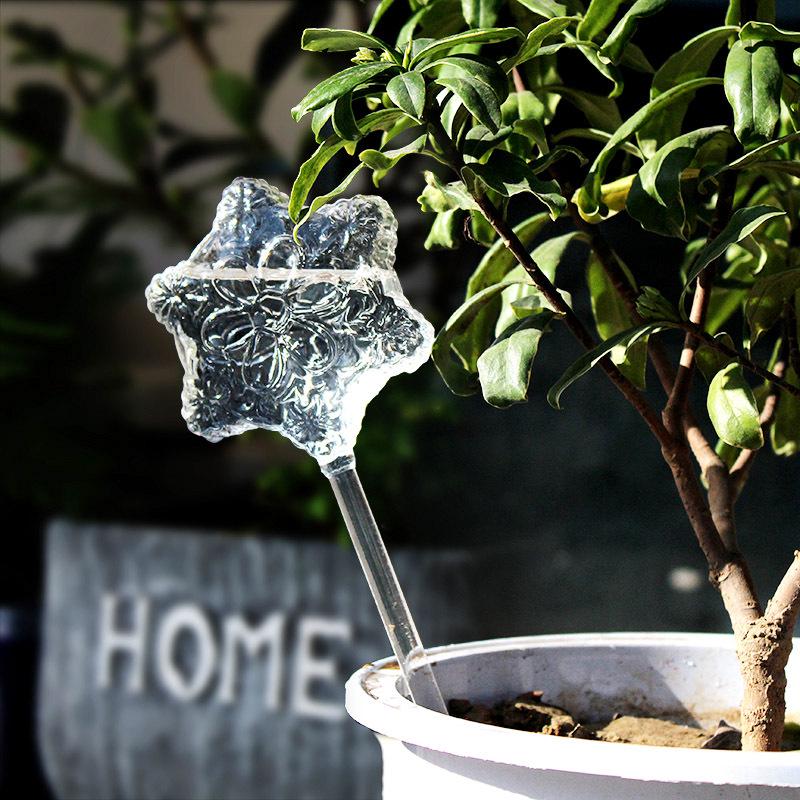 Mushroom Glass Drip Irrigation Device for Potted Plants