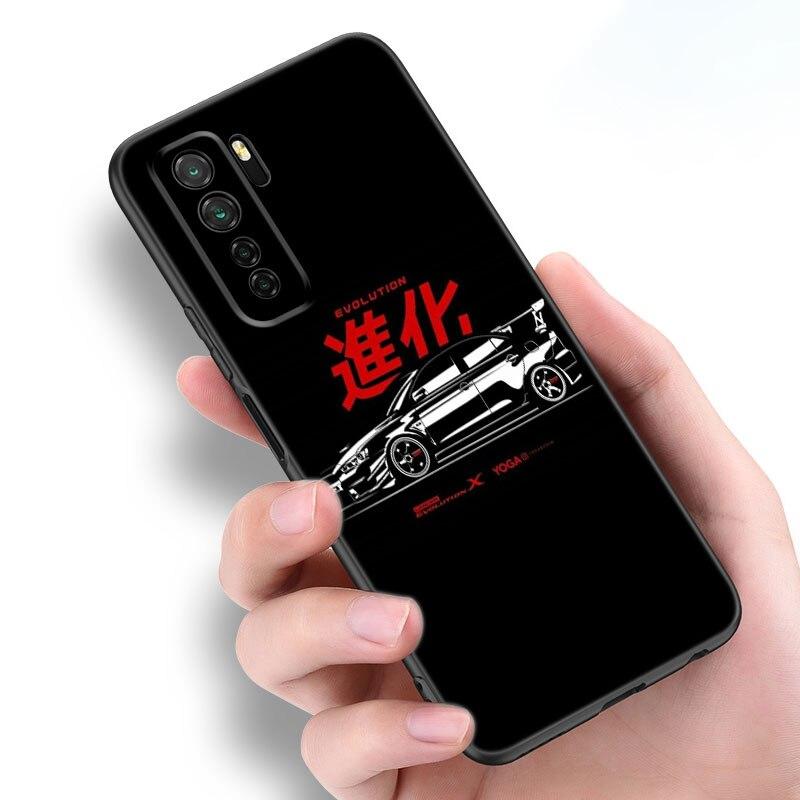 Чехол для телефона JDM Tokyo Drift Sports Car для Huawei Honor 60 50 SE 30S Mate 30 20 10 Lite 40 Nova 9 8 Pro Y60 8i 7i 7SE 5T Premium