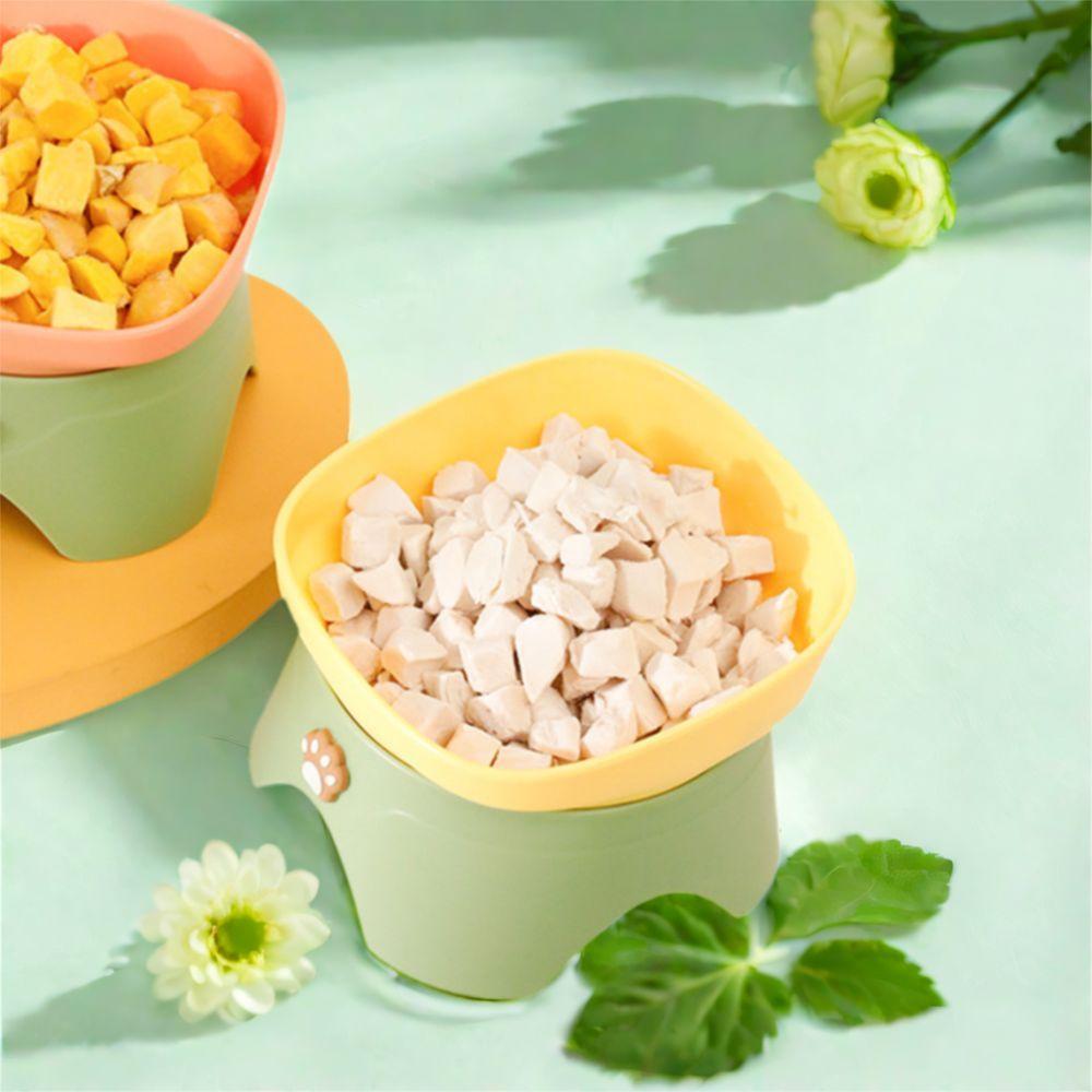 Raised Design Puppy Food Bowl Multifunctional Drinking Feeding Bowl Creative Pet Bowl Dogs Cats