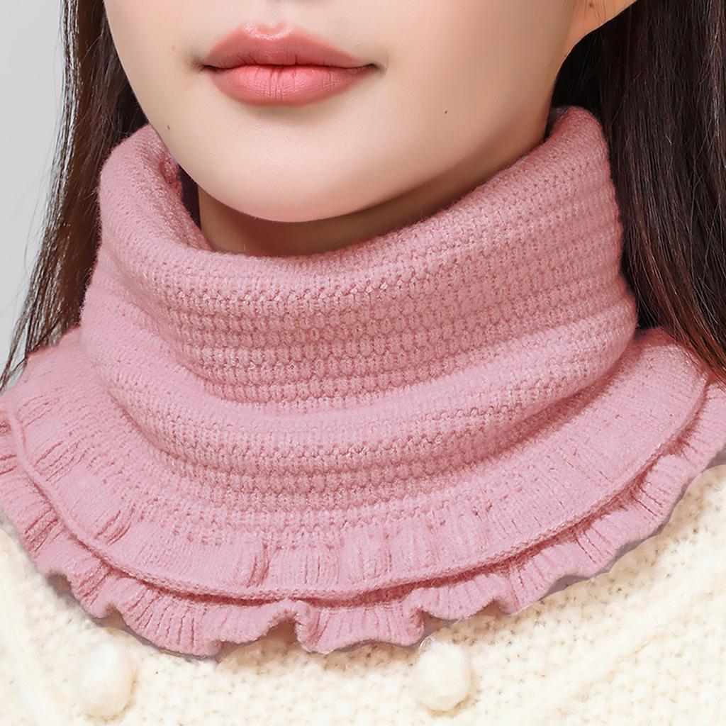 New Detachable Knitted Turtleneck Fake Collar For Women Neck Warmer Autumn Winter Warm Cover Head Neck Knitting False Collar