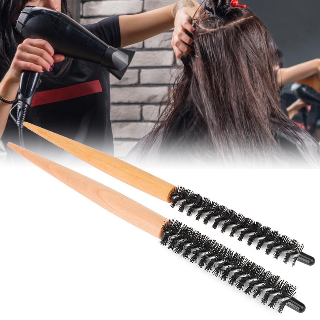 Small Round Hair Brush Hairdressing Comb Hair Curler Brush Makeup Comb Teasing Brush