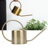 Long Spout Watering Can Gold Plant Watering Can Durable Decorative Watering Can  For House Plants