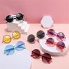 Children Cute Round Wavy Edges Sunglasses Uv400 Girls Boys Kids Outdoor Shading Street Shot Glasses Polarized Driving Eyewear