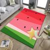 Офисный коврик с рисунком дольки арбуза, коврик под кресло, ковер для прихожей, подходит для входной двери, спальни, гостиной, рабочего стола, праздничный подарок