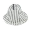 Oruta Sauna Hat Striped Washable Towel Fabric Antibacterial Odor Resistant Cool Material Sauna Cap Unisex Deep