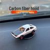 Alloy AE86 Drift Car Mini Rotating Model Ornament Toy
