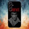 Классический фильм S-Лицо со шрамом Чехол для телефона для Samsung Galaxy A20,21s,22,31,32,52,53,72,73,80,91 Мягкий черный корпус