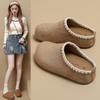 Thick-soled Birkenstocks Pedal Bag Head Half Slippers Women Wear 2025 New Autumn Lazy Pregnant Women Ugly Cute Single Shoes