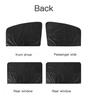 Universal Magnetic Car Window Sunshade Curtain Automatic Retractable Heat Insulation  UV Protection Glareshield Sunshade
